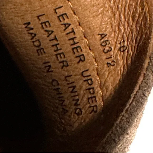 J. Crew Kenton A6312 Lt. Brown Suede Slip On Penny Loafers - Picture 7 of 7